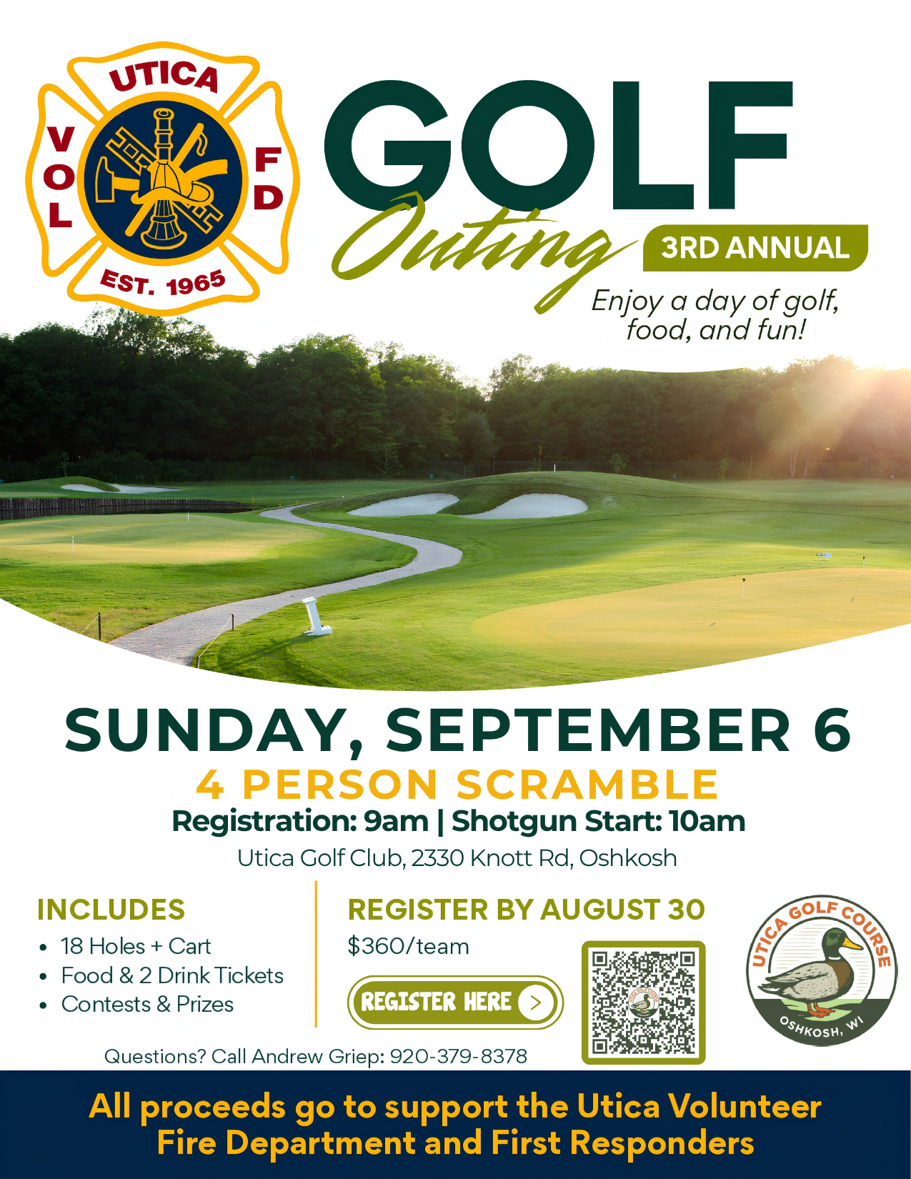 Utica Fire Dept Golf Outing 2026 Utica Fire Dept Golf Outing 2026